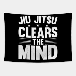 Jiu Jitsu Clears The Mind I Jiu Jitsu Tapestry