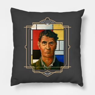 Ludwig Wittgenstein Pillow