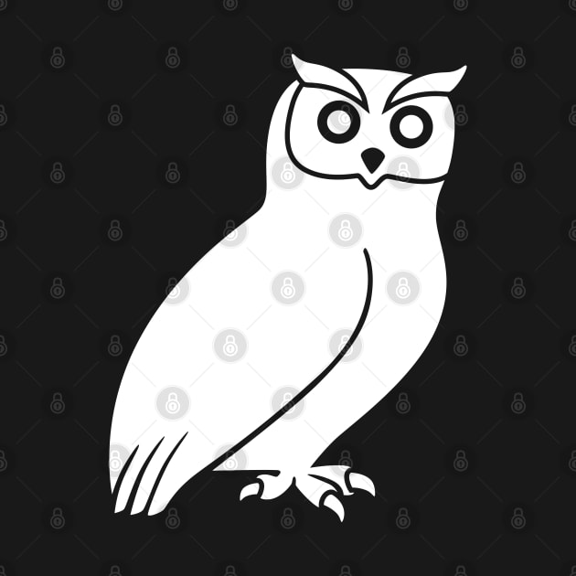 Owl Silhouette by KC Happy Shop