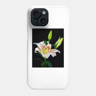 Lovely Sonata Three Stem lily Phone Case