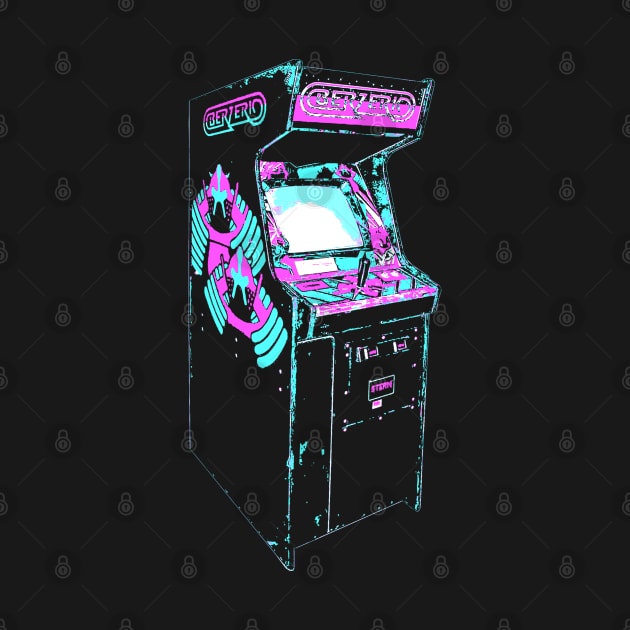 Berzerk Retro Arcade Game by C3D3sign