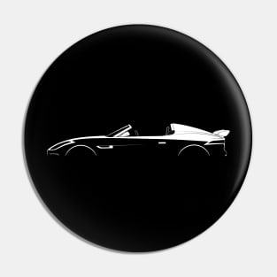 Jaguar F-Type Project 7 Silhouette Pin