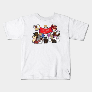 Adopt Me Roblox Kids T Shirts Teepublic Uk - roblox kids premium t shirt buy personalised t shirt