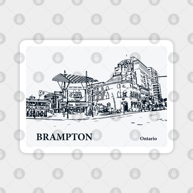 Brampton - Ontario Magnet by Lakeric