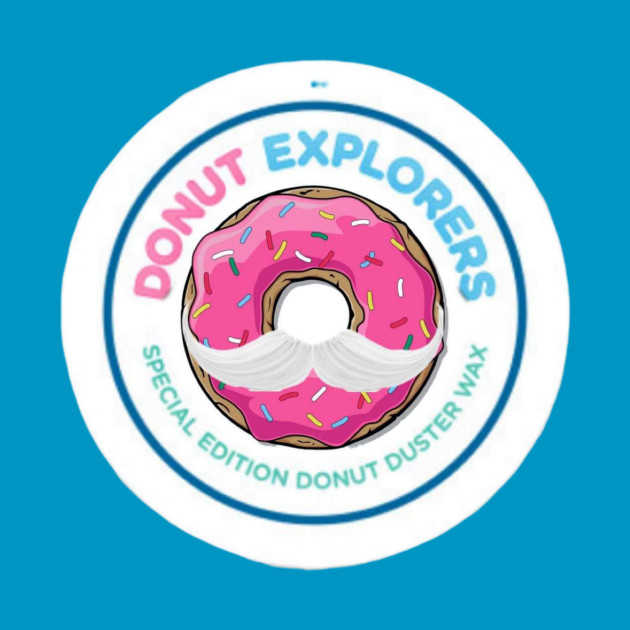 Donut Explorers Special Edition Duster Was Logo - Light by Donut Duster Designs