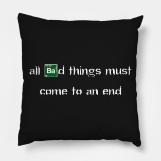 all BAD Things - Tee Pillow