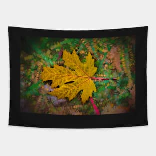 Autumn Abstraction Tapestry