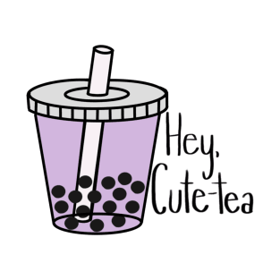 Hey cutie boba bubble tea T-Shirt