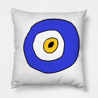 Nazar, Evil Eye, Amulet, Folkloric Beliefs, Blue Evil Eye Protection, Folkloric Designs Pillow