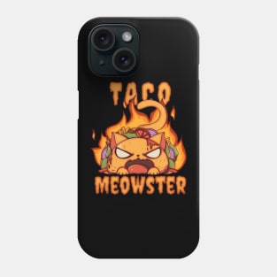 taco meowster Phone Case