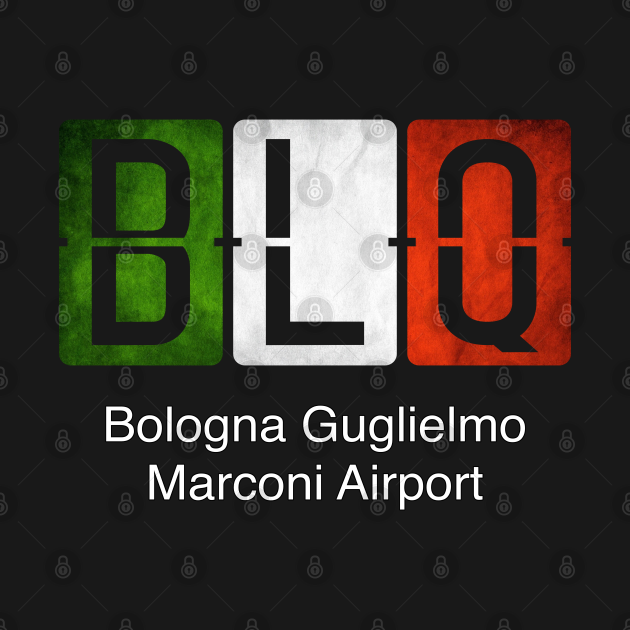 BLQ Bologna Guglielmo Marconi Airport Airport TShirt TeePublic