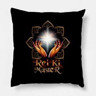 Spiritual Healing For Holistic Reiki Master Pillow