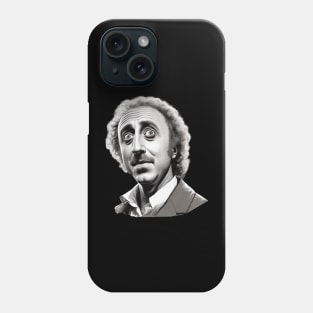 Portrait Gene Wilder in Young Frankenstein Phone Case