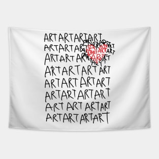 HEART ART Tapestry