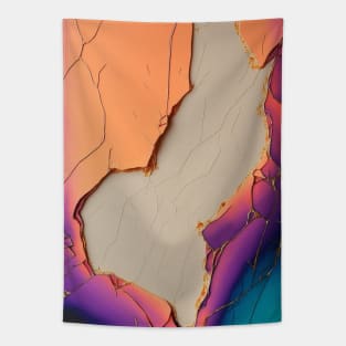 Beneath The Surface - Abstract Alcohol Ink Resin Art Tapestry