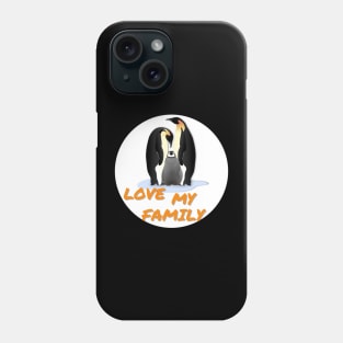 Penguin Family Phone Case