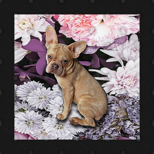 Colorful French Bulldog by Leon Star Shop