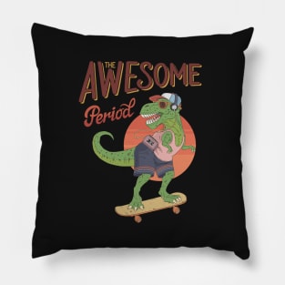 T-Rex From Awesome Period Pillow