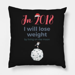 New Year 2018 resolution: moon Pillow