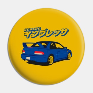 Subaru Impreza WRX Japanese Pin