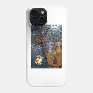 Minhwa: Moon Rabbits and Tiger A Type Phone Case