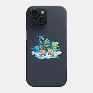 A VERY DINO CHRISTMAS Phone Case