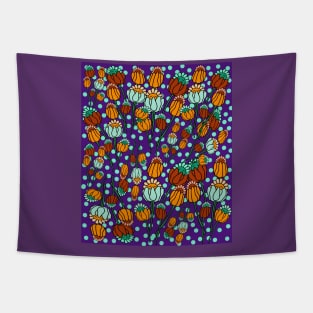 Flowers Abed Tapestry