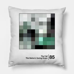 This Nation's Saving Grace / Minimalist Graphic Design Fan Artwork Pillow