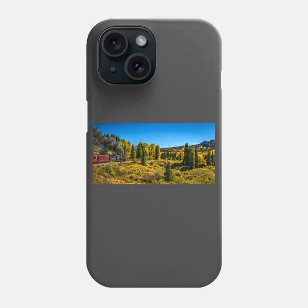 Cumbres and Toltec Narrow Gauge Railroad Phone Case by Gestalt Imagery