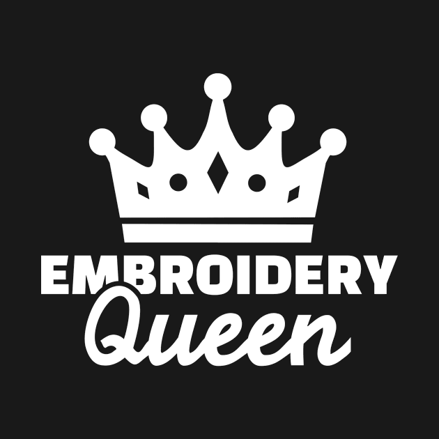 Embroidery queen by Designzz