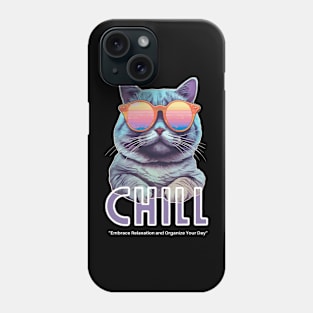 Art Summer Cat Phone Case