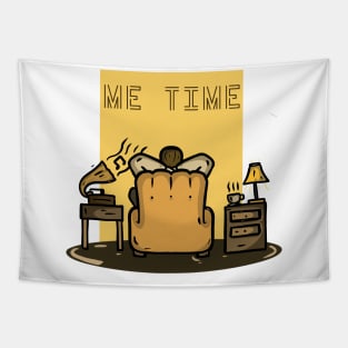 Me quality time Tapestry