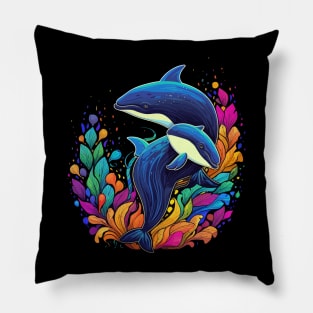 Orca Mothers Day Pillow