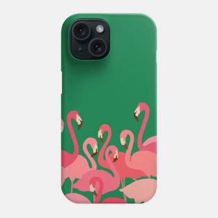 Pink flamingos Phone Case