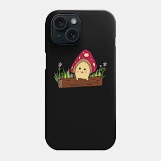 Just a Shroom on a log Phone Case