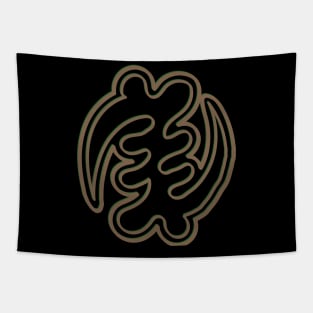 Gye Nyame Adrinka symbol Tapestry