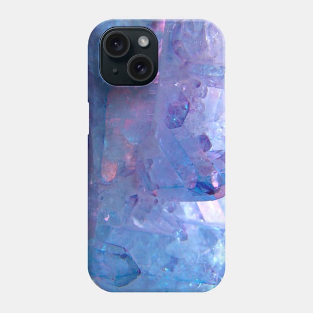 Light Purple Crystal Geode Phone Case by NewburyBoutique