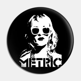 METRIC BAND Pin