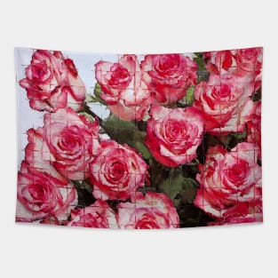 Light Roses Art Tapestry