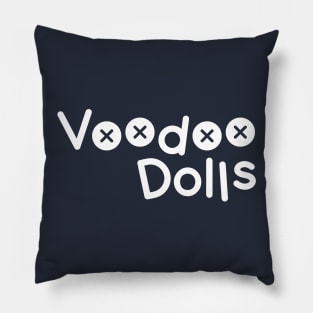 Voodoo Dolls Logo Pillow