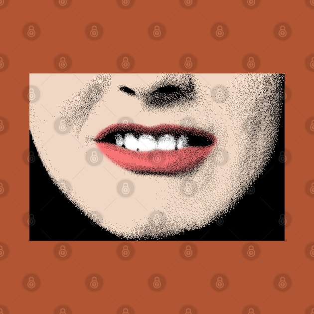 Alicia Silverstone //// Mouth PixelArt Design by DankFutura