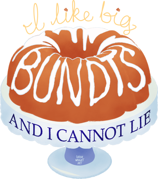 I like Big Bundts Kids T-Shirt by SarahWrightArt