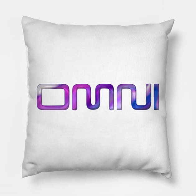 OMNI Pillow by Doc Multiverse Designs