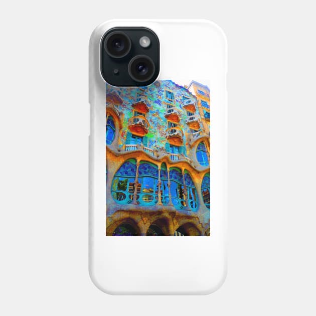 Casa Batllo Barcelona Spain Phone Case by Andy Evans Photos