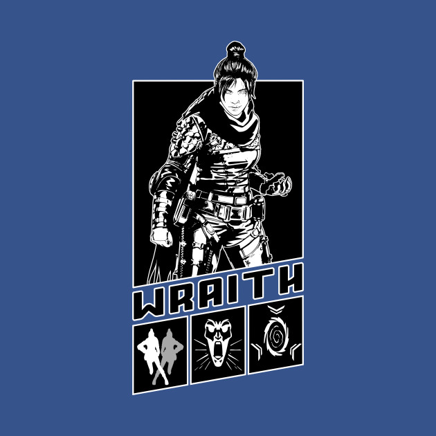 Disover Wraith - Apex Legends - T-Shirt