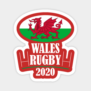 Wales Rugby Team 2020 Magnet