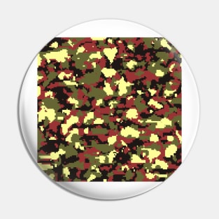 Army Digital Camouflage Pin