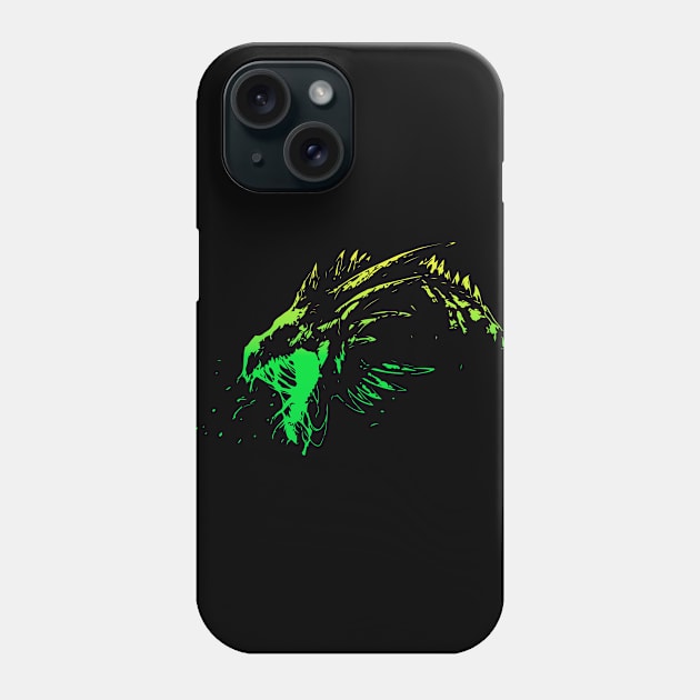 Wyvern - Poison Phone Case by Scailaret