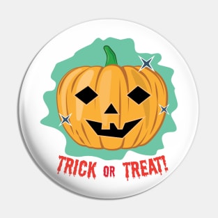 Happy Halloween Pumpkin - Funny Pin