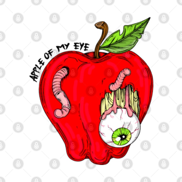 Apple of my eye by Eyeballkid-